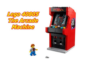 Lego 40805 The Arcade Machine Watch What It Does When Built
