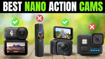 ✅ 5 Best Mini 4K Action Cameras [2025] DJI Osmo Nano vs Insta360 GO 3S/Ultra vs GoPro Lit Hero...