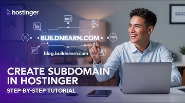 How to create a subdomain and install WordPress in Hostinger