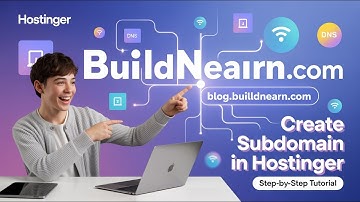 How to create a subdomain and install WordPress in Hostinger