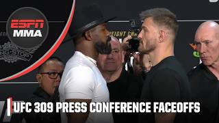 Faceoffs from the UFC 309 Press Conference | ESPN MMA