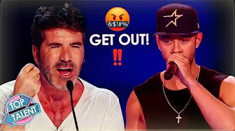 RUDEST Contestants Who FOUGHT With Judges… Until It BACKFIRED! 😳