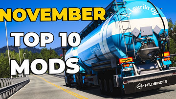 TOP 10 ETS2 MODS - NOVEMBER 2025
