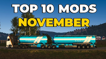 TOP 10 ETS2 MODS - NOVEMBER 2025