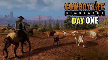 First Look at this NEW Wild West Simulator | Cowboy Life Simulator Gameplay