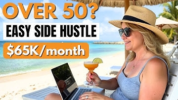 The EASIEST Digital Side Hustle to START After 50 in 2026 (Beginner Friendly)