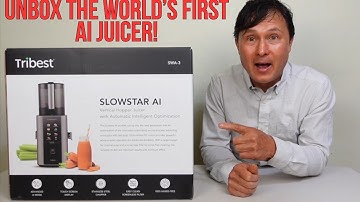 World’s First AI-Powered Juicer: Slowstar AI Cold Press Unbox Review!