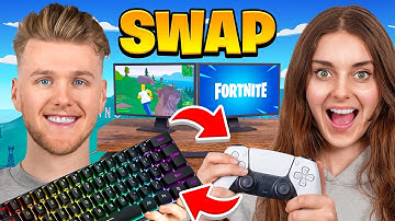 Fortnite but we SWAP Setups!