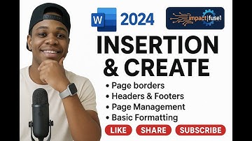Microsoft Word Tutorial | How to Insert Page Borders, Headers, Footers & Basic Formatting 2025 Guide