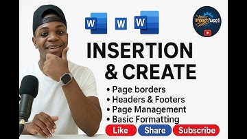 Microsoft Word Tutorial | How to Insert Page Borders, Headers, Footers & Basic Formatting 2025 Guide