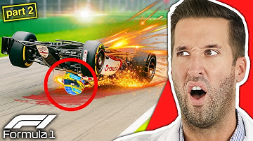 ER Doctor REACTS to Most Dramatic Formula 1 (F1) Race Car Crashes #2