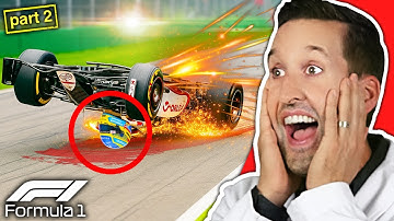 ER Doctor REACTS to Most Dramatic Formula 1 (F1) Race Car Crashes #2