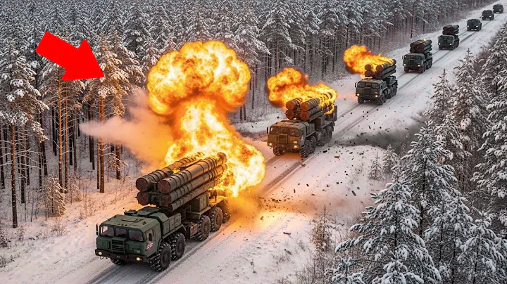 Ukraine Drones Hit a Russian S 400 Convoy — Then THIS Happened...! #ukraine