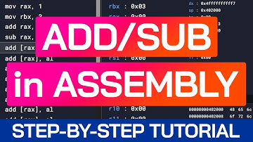 Learn to Add & Subtract in Assembly | Beginner Course | x86-64 Assembly Tutorial