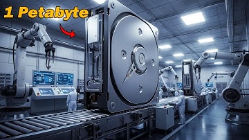 This Factory Builds the World’s Data (Petabyte Hard Disks)