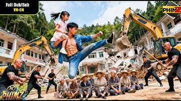 Đám Côn Đồ Kéo Máy Xúc Tới Dở Viện Dưỡng Lão Mở Quán Nhậu, Ai Ngờ Là Nơi Chiến Thần Ở Và Cái Kết