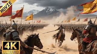 💦10萬匈奴騎兵壓境，少年將軍一站成名，率1萬士兵反殺！ #功夫 #chinesedrama #china  #水浒传  #武侠 #kungfu
