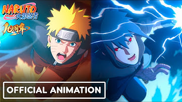 ROAD OF NARUTO & SASUKE (Silhouette - @Kiyozz11) | Naruto Mobile 10th Anniversary CGI Animation