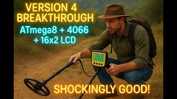 “VERSION 4 BREAKTHROUGH! ATmega8 + 4066 + 16x2 LCD = Super Cool!”