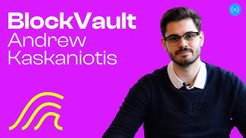 BlockVault, Andrew Kaskaniotis — Project Pitching, XRPL Aquarium Residency