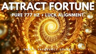 777 Hz Good Luck Frequency: Wealth Manifestation Frequency, Luck Subliminal