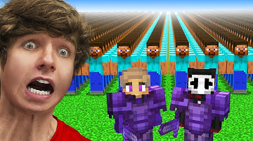 500 Hunters vs Minecraft