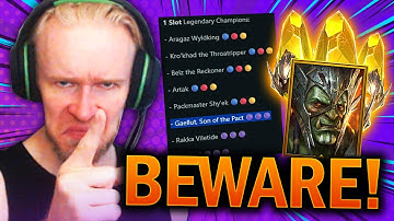 INSANE CVC SHARD BAIT is TEMPTING! - DO NOT PULL! (Unless...) - Raid Shadow Legends
