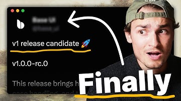 The #1 UI Library Is Finally Here! (its not shadcn … )