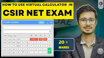 CSIR NET Dec 2025 → Virtual Calculator कैसे Use करो? 🔥 20+ Marks बढ़ाओ Easily! 🧮 #CSIRNET