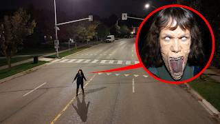 if you see the long mouth lady on the street, call for help and RUN!! (it’s not safe)