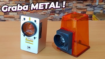 ¡Mira cómo este láser Raymoto R1 Graba METAL en Segundos!