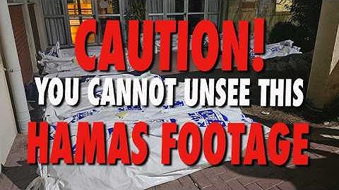 EXTREME VIEWER DISCRETION ADVISED! Hamas Photos & Videos of Oct. 7, 2023 carnage.