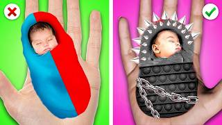 Genius Hacks for Moms in PRISON! Pregnant Pomni vs. Pregnant Vampire vs. Pregnant Mermaid! But How?