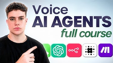 AI Voice Agents Full Course: Beginner to Pro in 3 Hours