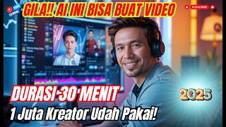 🎥 GILA! AI ini Bisa Buat VIDEO 30 Menit dari Teks (1 Juta Kreator Udah Pakai!) | AI Tutorial