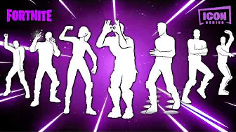 TOP 200 FORTNITE ICON SERIES DANCES & EMOTES