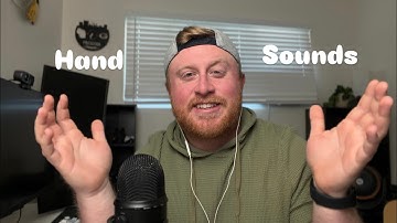 asmr - aggressive hand sounds + rambles, am i back?!