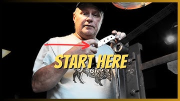 How to Taper a Knife Tang