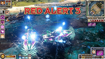 Red Alert 3 Psysonic Omega MOD Psychic Order PO Gameplay | The MOST OP Faction!