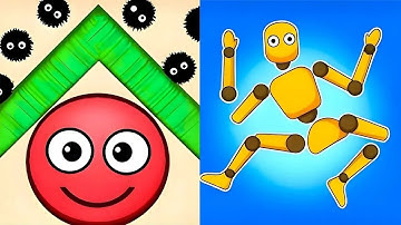 Hide Ball vs Ragdoll Break - All Levels SpeedRun Gameplay Android iOS Ep3