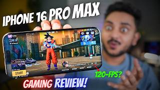 iPhone 16 Pro Max BGMI Gaming Test: Battery Life, Brightness Drop, Heating & FPS Performance! 😱