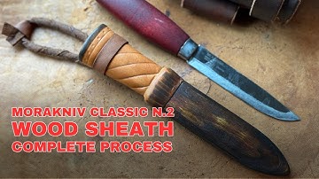 Crafting Classics: How to Make a Traditional Nordic Wood Sheath for Your Morakniv Knife!