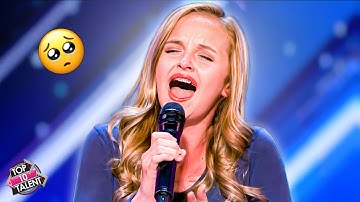 She Sang For Her Dad, Her Voice Trembled and Everyone Cried! 😭