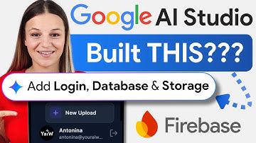 Google AI Studio Now Builds Your Backend FOR You 🤯 (Firebase + Firestore Setup)