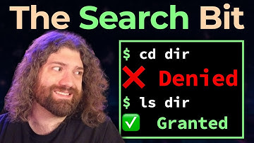 Unix Directory Permissions - Why you need the execute (or search) bit - You Suck at Programming #075