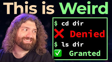 Unix Directory Permissions - Why you need the execute (or search) bit - You Suck at Programming #075
