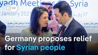 Baerbock pledges €50M for Syria at Riyadh talks | DW News