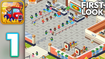 Idle Barn Tycoon - Walkthrough Gameplay Part 1 - Tutorial (Android)