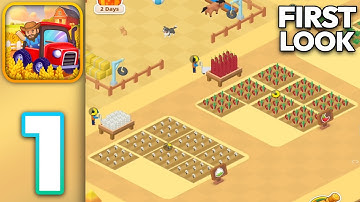 Idle Barn Tycoon - Walkthrough Gameplay Part 1 - Tutorial (Android)