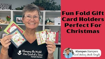 Creative & Easy Fun Fold Gift Card Holders | 4 DIY Designs + Step-by-Step Measurements